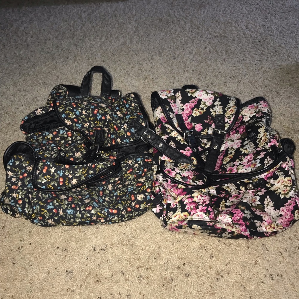 Floral Backpacks